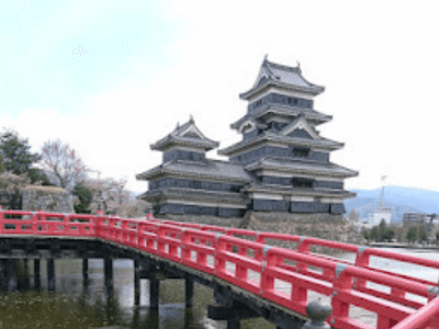 松本城と埋橋